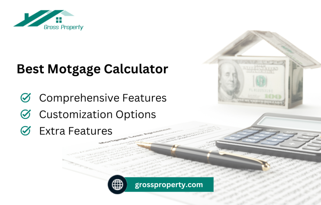 Features of best mortgage calculator