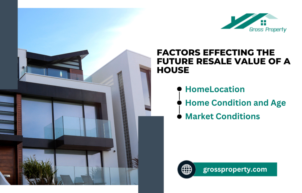 Factore affecting the future resale value of a house