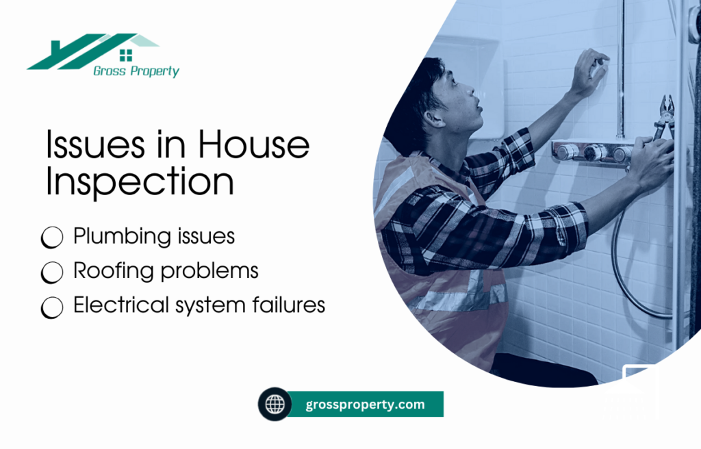 Common issues found in house inspection